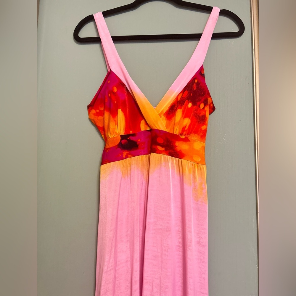 Women’s Summer Maxi Dress Size Small Boho Sundress Sleeveless Maxi Dress - Picture 4 of 13